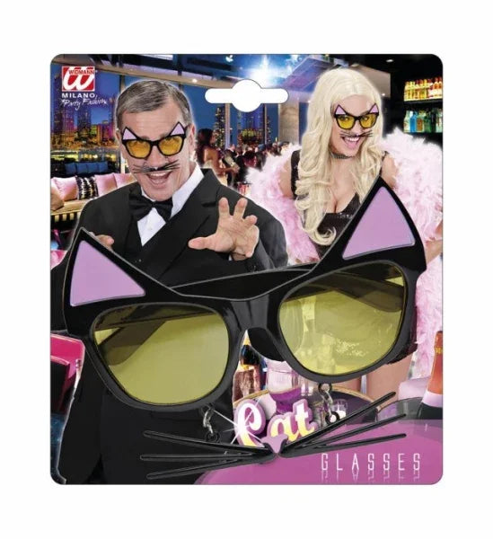 Gafas de Gato con bigote COMPLEMENTOS Widmann